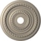 Ekena Millwork Cole PVC Clng Medallion (Fits Canopies up to 6"), Metallic Silver Metallic, 22"OD x 3 1/2"ID x 1"P CMP22COCSV - alternate 1